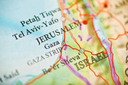 以色列地图与地区简介